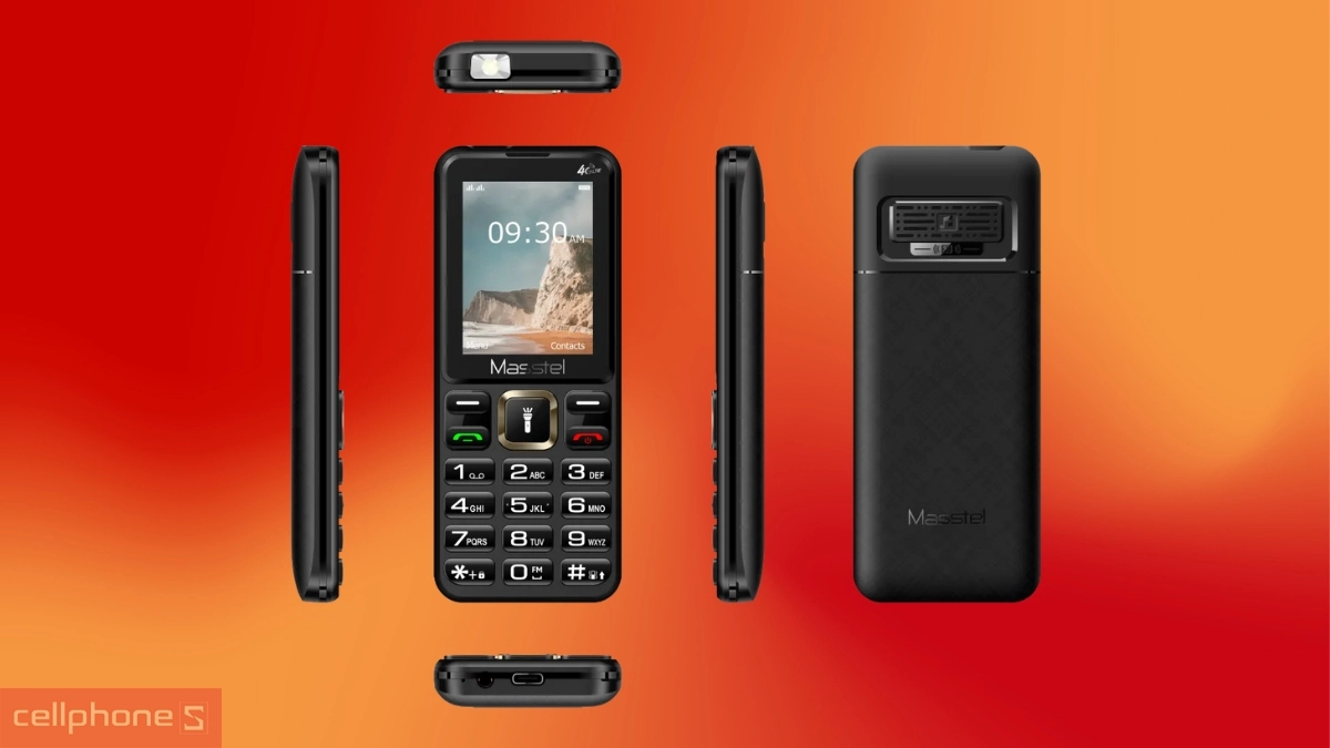 Điện thoại Masstel izi T5 Plus - Cơ bản, dễ dùng