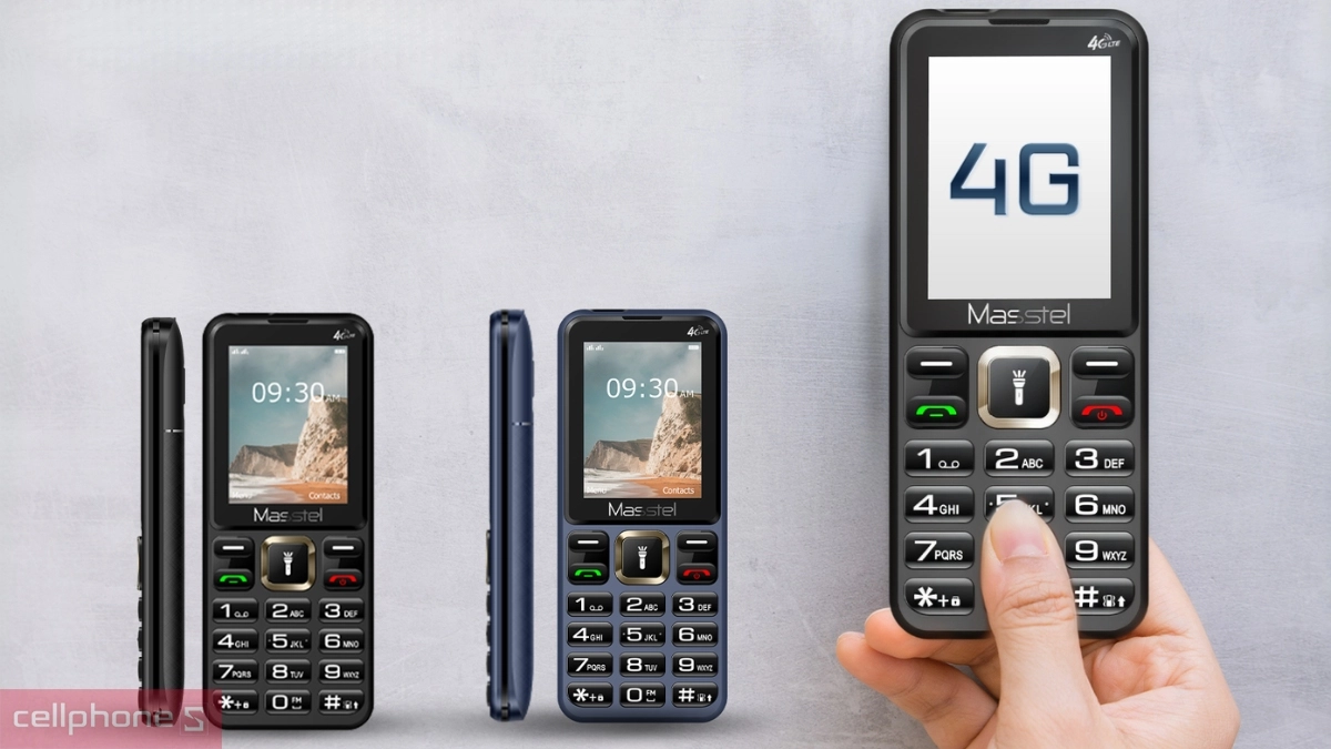 Màn hình TFT kích thước 2.4 inches hiển thị tốt