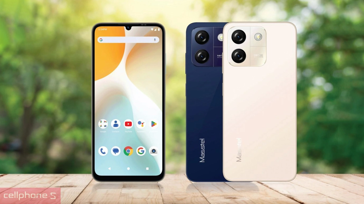 Thiết kế điện thoại Masstel S7