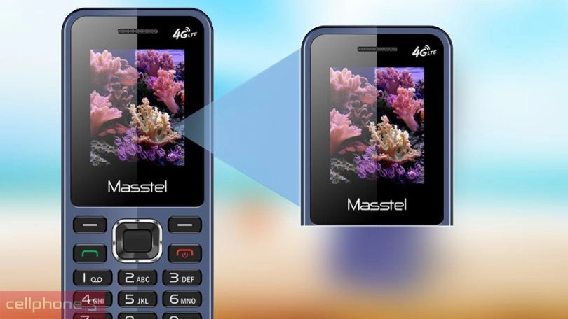 Masstel izi 12 4G - Pin trâu, nghe gọi rõ ràng 