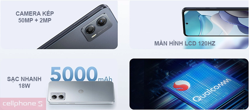 Đánh giá điện thoại Motorola Moto G53