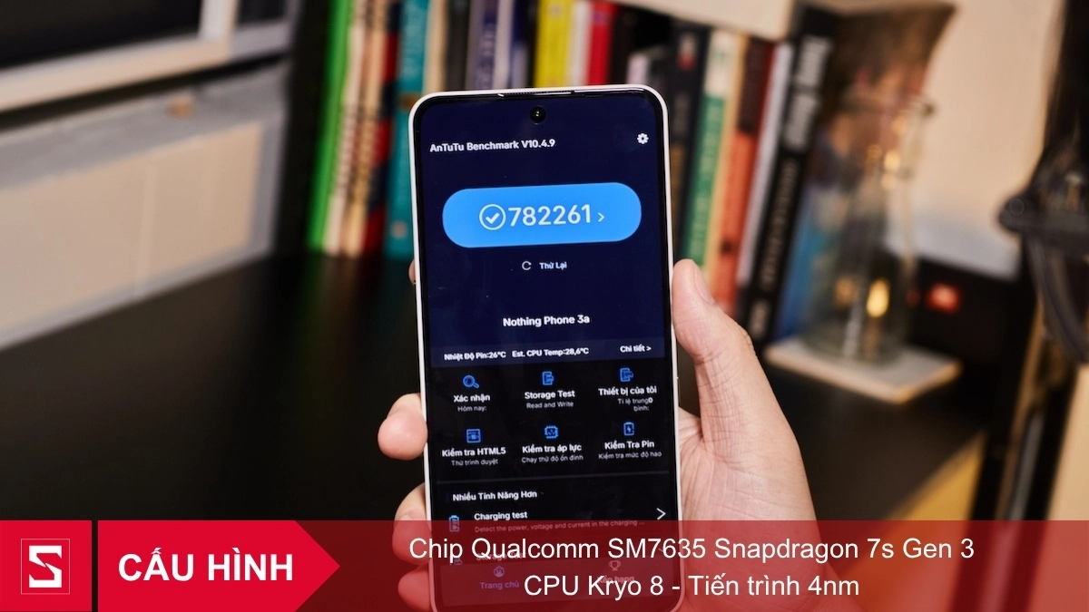 Cấu hình điện thoại Nothing Phone 3A