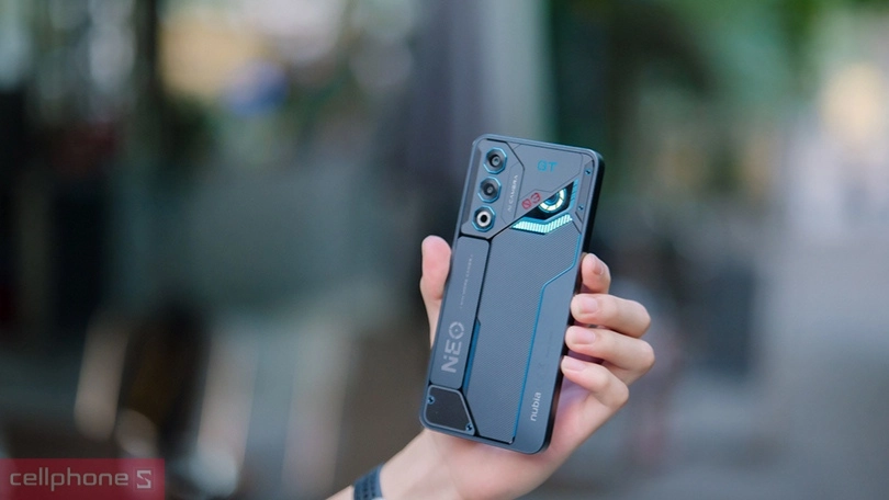 Thiết kế điện thoại nubia Neo 3 GT 5G