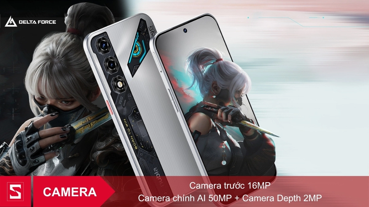 Điện thoại nubia Neo 5 5G sở hữu camera trước 16MP