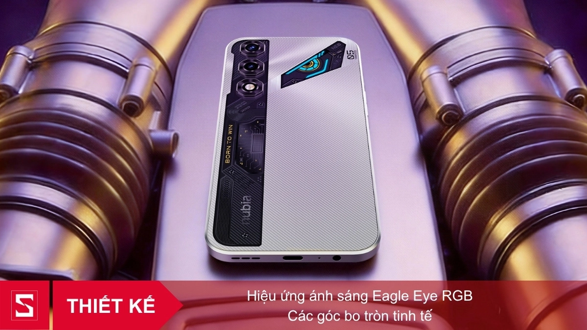 Thiết kế bo góc kết hợp loa kép hiện đại