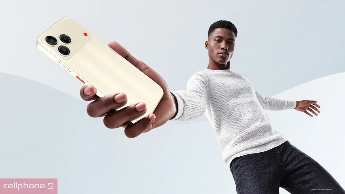 AI trên điện thoại Nubia V80 Design