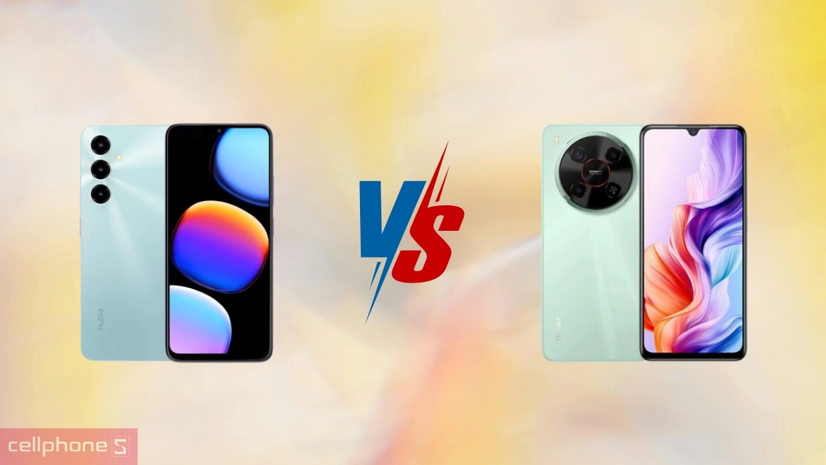 Bảng so sánh thông số Nubia V80 Max và Nubia V70 Max