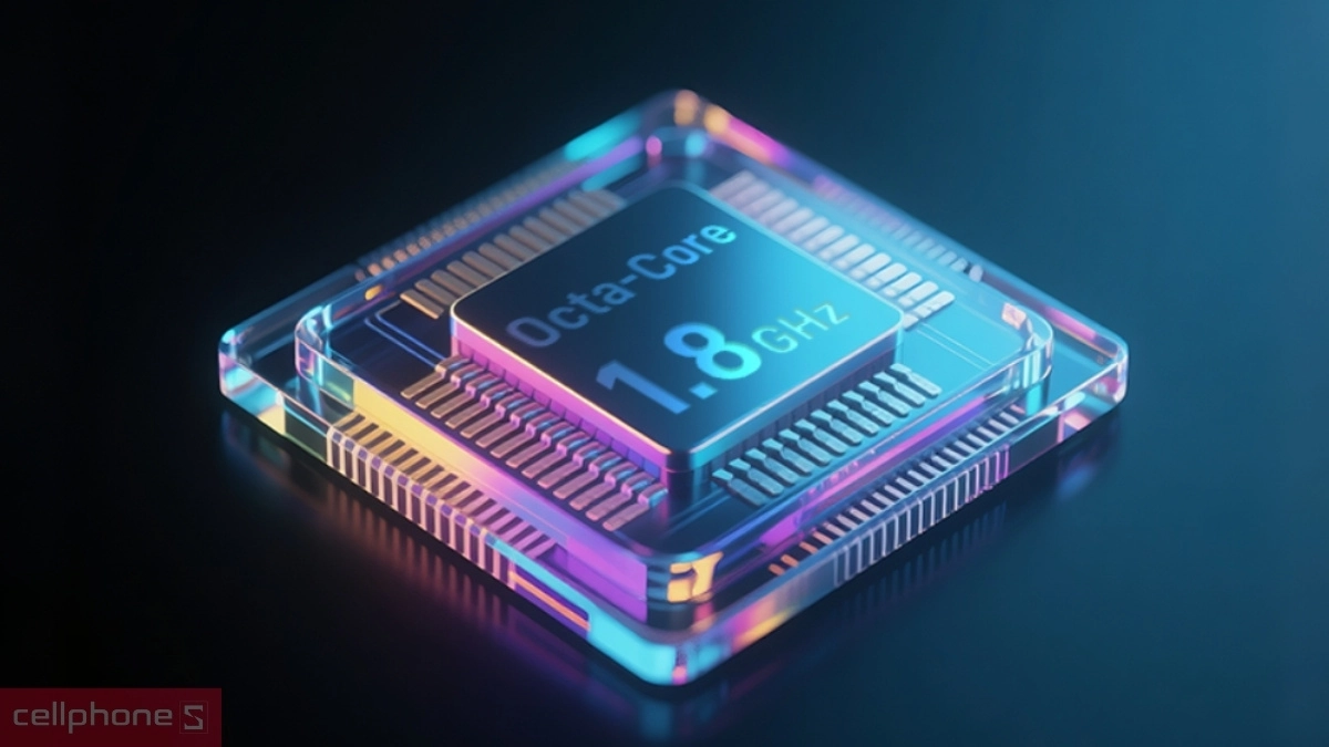Bộ xử lý Octa-Core 8 nhân 1.8GHz mạnh mẽ