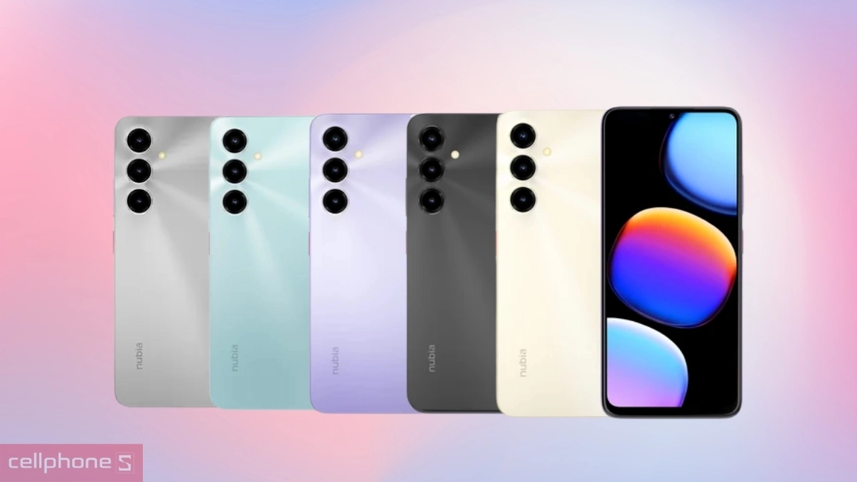 Nubia V80 Max có mấy màu