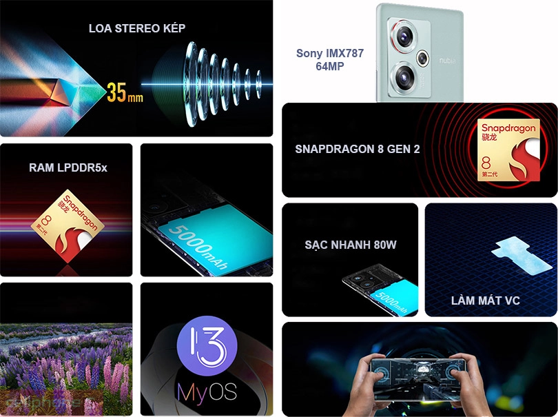 Đánh giá điện thoại Nubia Z50