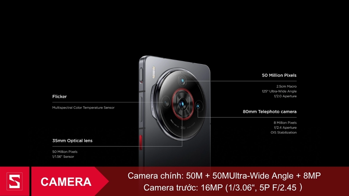 Điện thoại ZTE Nubia Z60S Pro – Sang trọng, thu hút mọi ánh nhìn