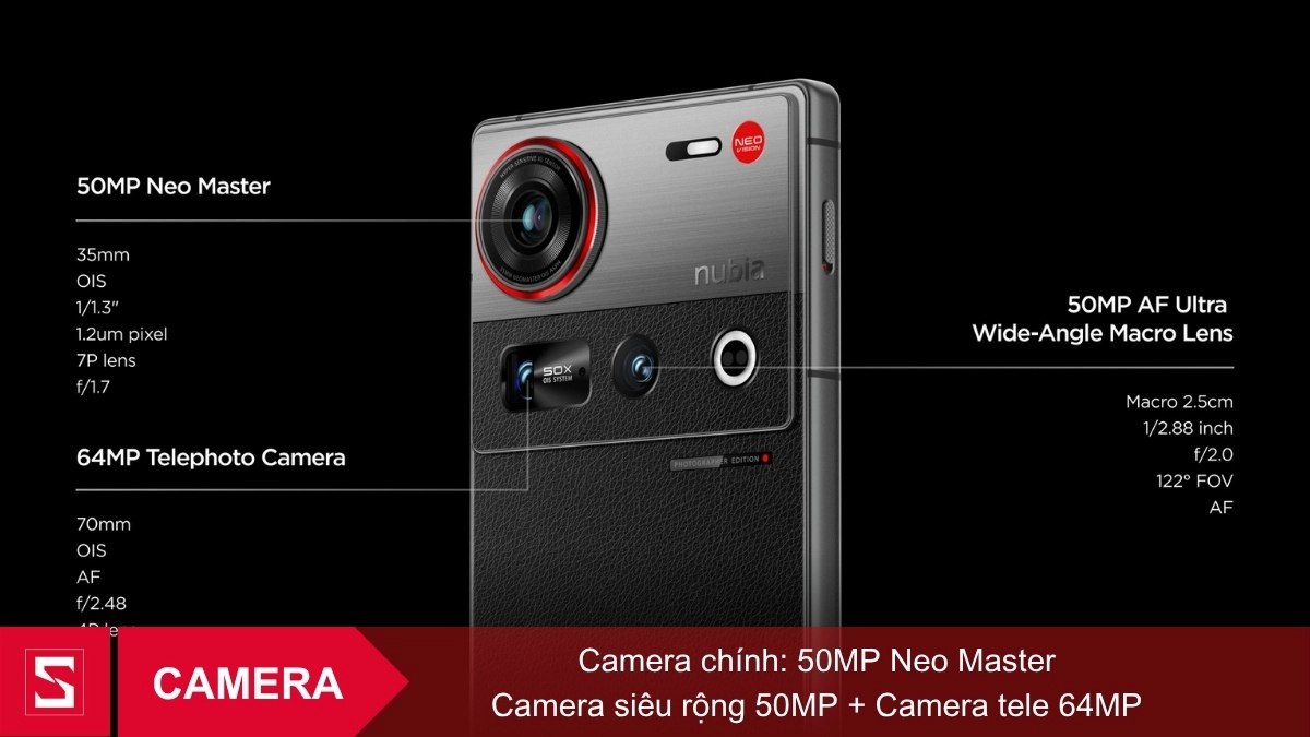 Camera Nubia Z70S Ultra 5G