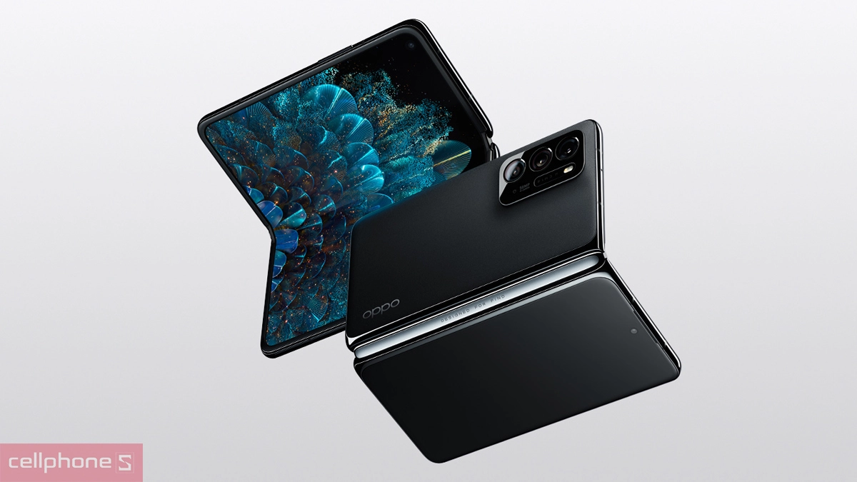 OPPO Find N được trang bị hệ thống màn hình gập 