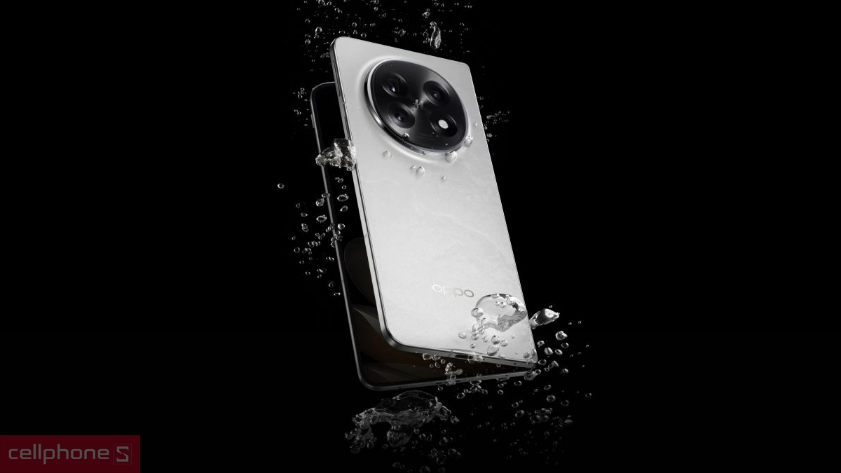 OPPO Find N5 kháng nước toàn diện đạt chuẩn IPX6, IPX8 và IPX9