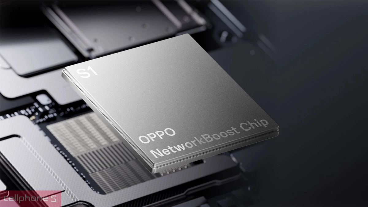 OPPO Find N6 tích hợp chip tăng cường mạng S1 cùng hệ thống ăng-ten ma trận thiết kế tối ưu cho máy gập