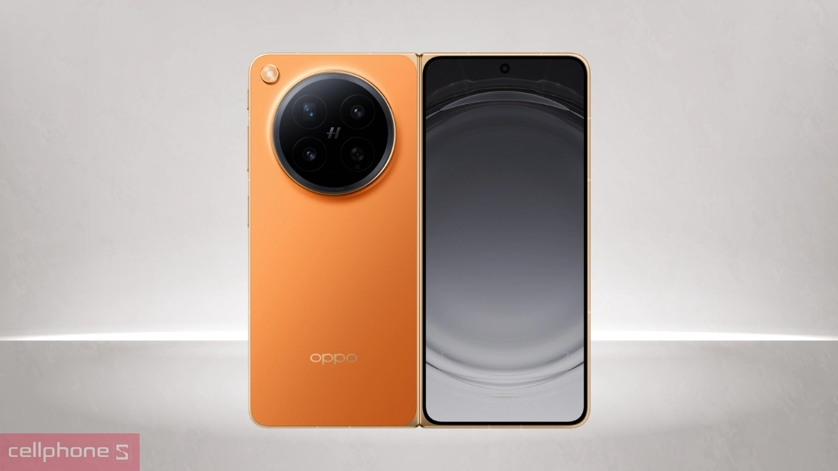 OPPO Find N6 bố trí camera 20MP cho cả màn hình trong lẫn màn hình ngoài, đi kèm khẩu độ f/2.4 thu sáng