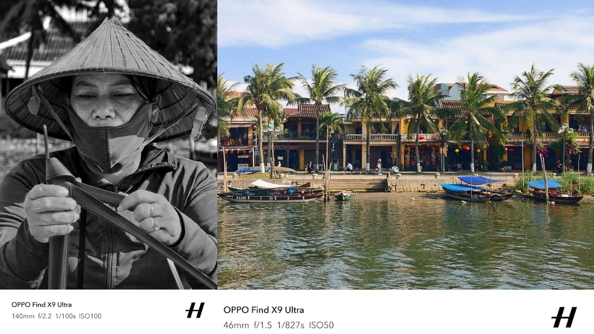 Ảnh chụp thực tế phong cảnh và chân dung từ camera điện thoại OPPO Find X9 Ultra
