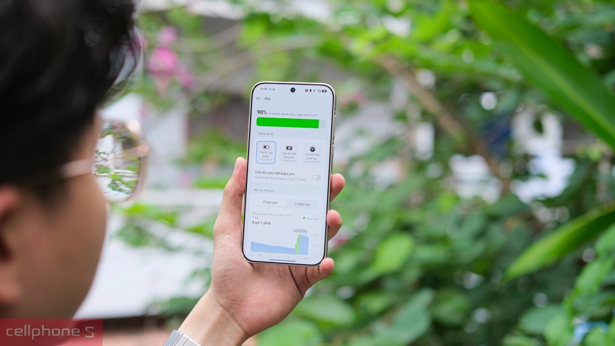 Thời lượng pin điện thoại OPPO Find X9s