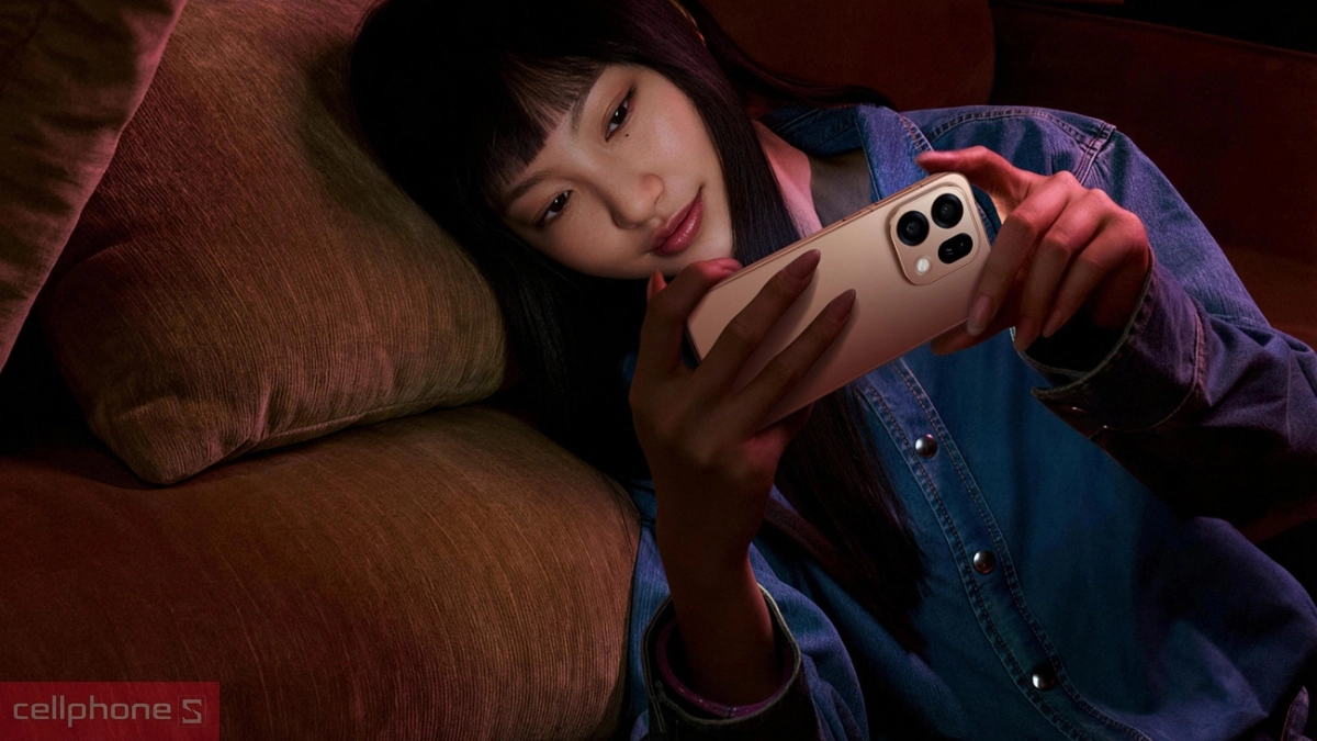 Tính năng bảo vệ mắt trên OPPO Find X9s hỗ trợ sử dụng lâu dài