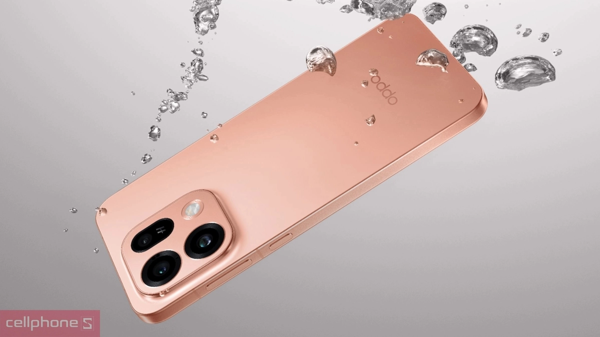 Khả năng kháng nước kháng bụi trên OPPO Find X9s đạt chuẩn cao