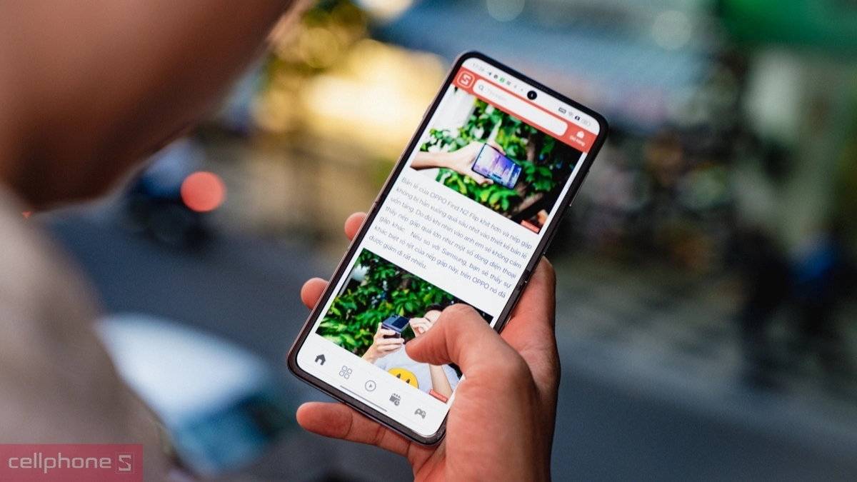 Màn hình OPPO Find N3 Flip