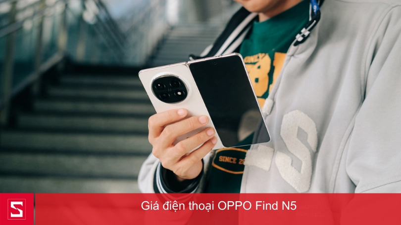 Giá bán điện thoại OPPO Find N5 hiện nay Điện thoại OPPO Find N5 hiện đang được bán với giá 44.180.000đ tại CellphoneS