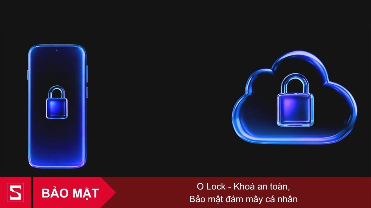 O Lock trên Find X9 giúp khoá an toàn, bảo vệ toàn diện