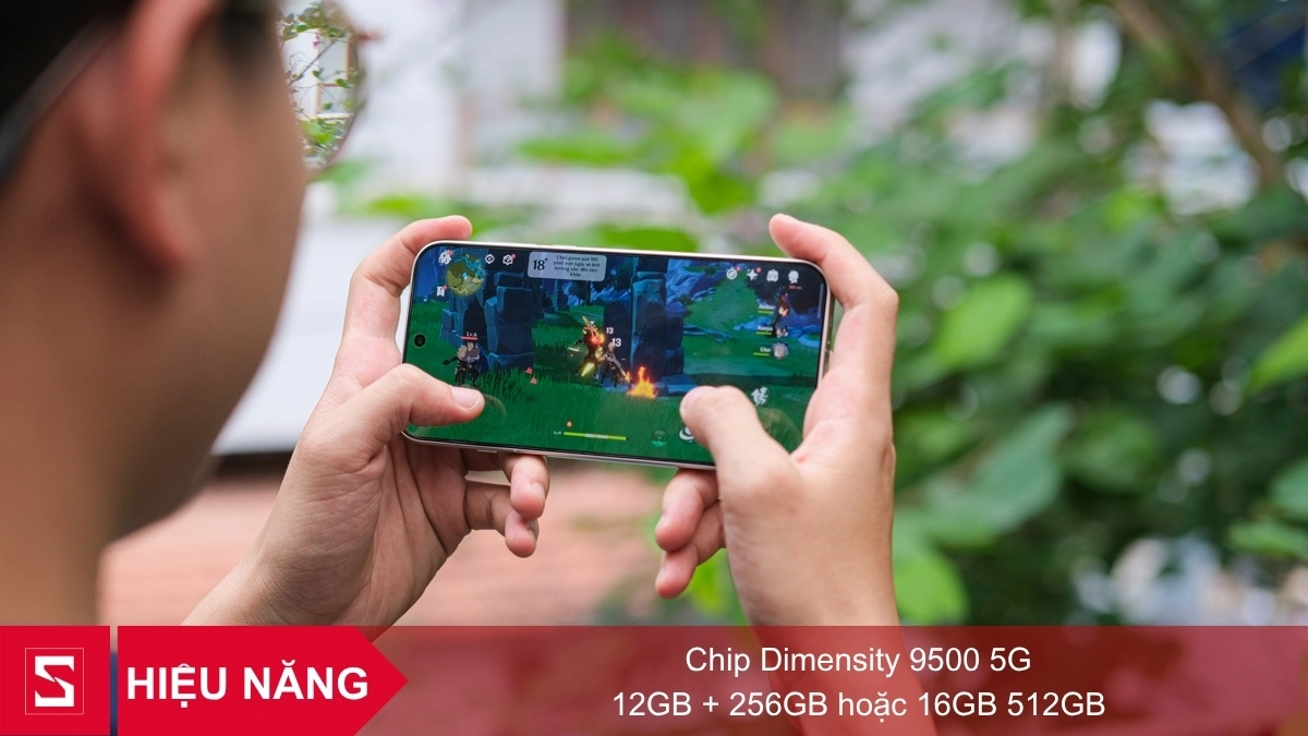 OPPO Find X9 trang bị chip Dimensity 9500 5G, vi xử lý cao cấp hỗ trợ kiến trúc CPU tối ưu giúp chơi game mượt mà