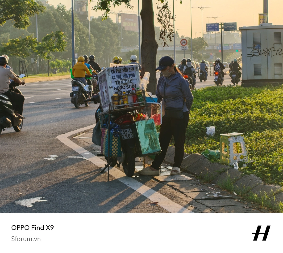 Ảnh chụp người đi đường siêu sắc nét từ camera chính của Find X9