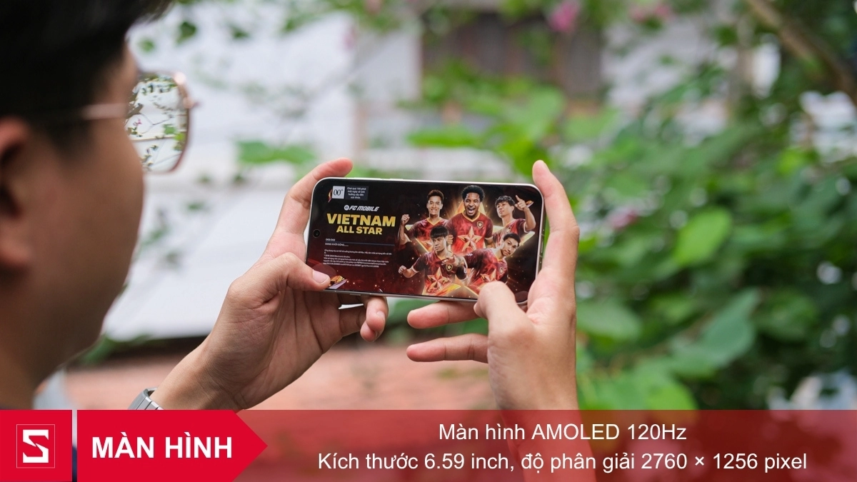 Màn hình OPPO Find X9 sử dụng tấm nền AMOLED LTPO 6.59 inch, độ phân giải 1.5K+, tần số quét 120Hz giúp hiển thị rõ ràng