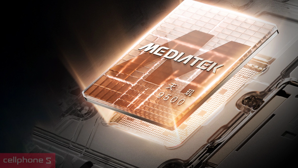 Hiệu năng vượt trội với chip Dimensity 9500