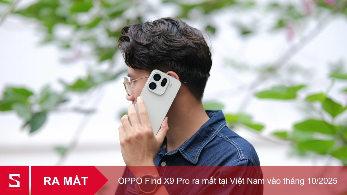 Điện thoại OPPO Find X9 Pro ra mắt tại Việt Nam vào tháng 10/2025