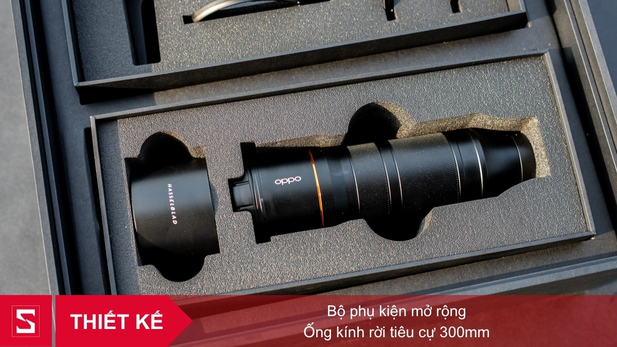 Bộ phụ kiện ống kính rời OPPO Find X9 Ultra tiêu cự 300mm