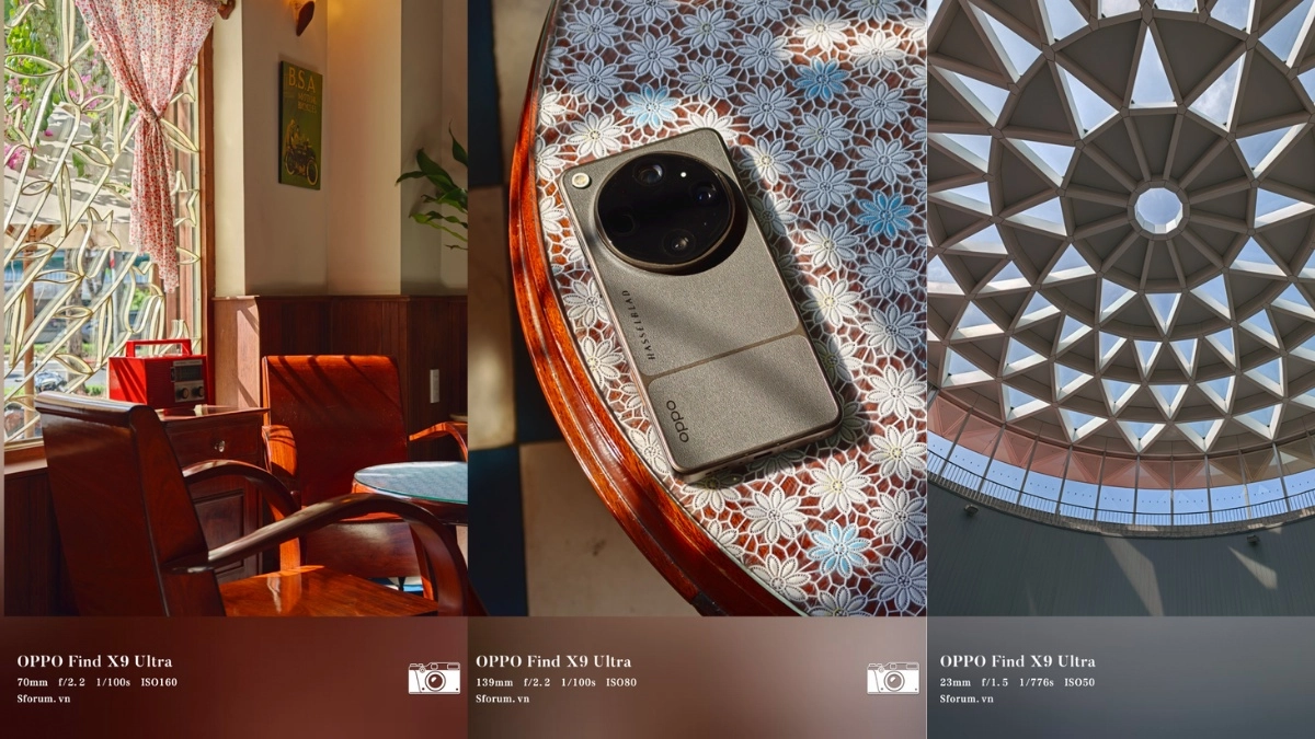 OPPO Find X9 Ultra chụp ảnh bằng camera chính sắc nét