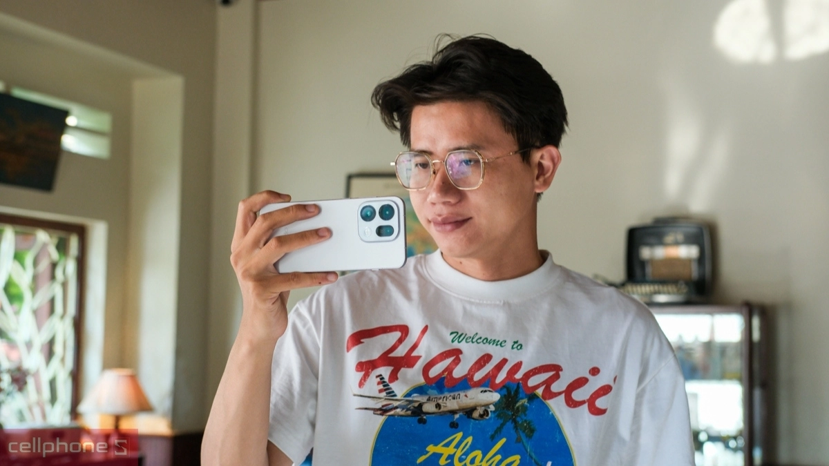 OPPO Find X9s với camera trước 32MP tái hiện rõ đường nét