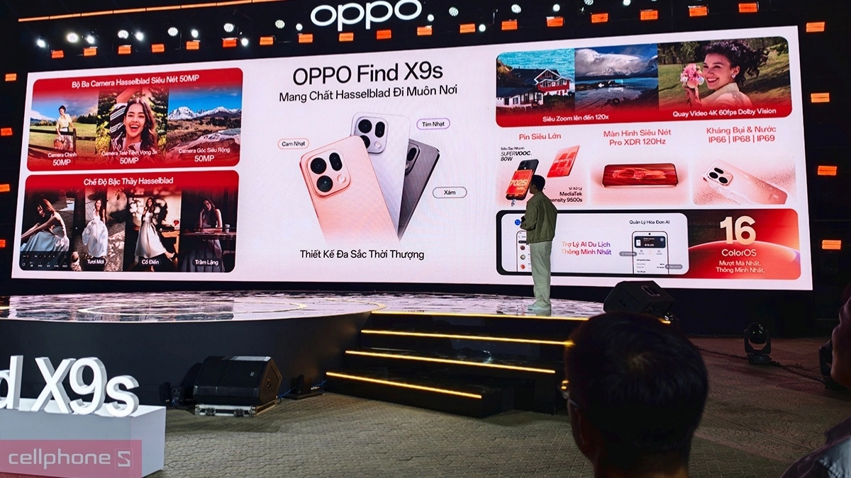 OPPO Find X9s ra mắt tại Việt Nam trong sự kiện Finding Hội An