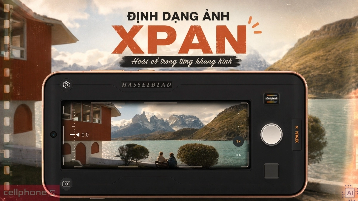 OPPO Find X9s tạo khung hình XPAN mang phong cách ảnh phim