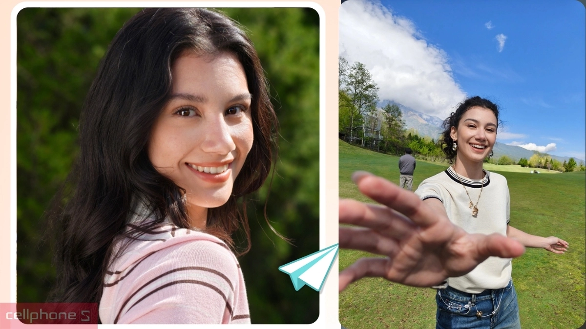 OPPO Find X9s ghi lại ảnh selfie với camera trước
