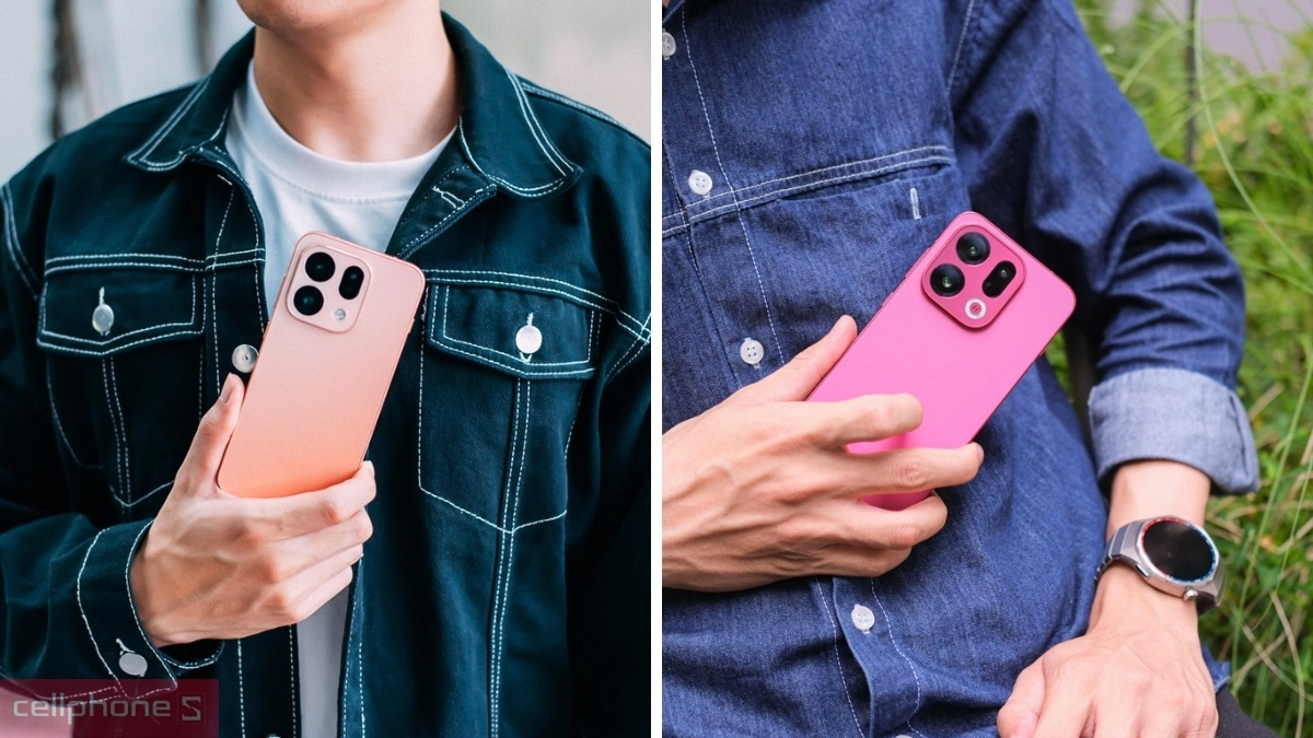 OPPO Find X9s và OPPO Find X9 được so sánh ngoại hình