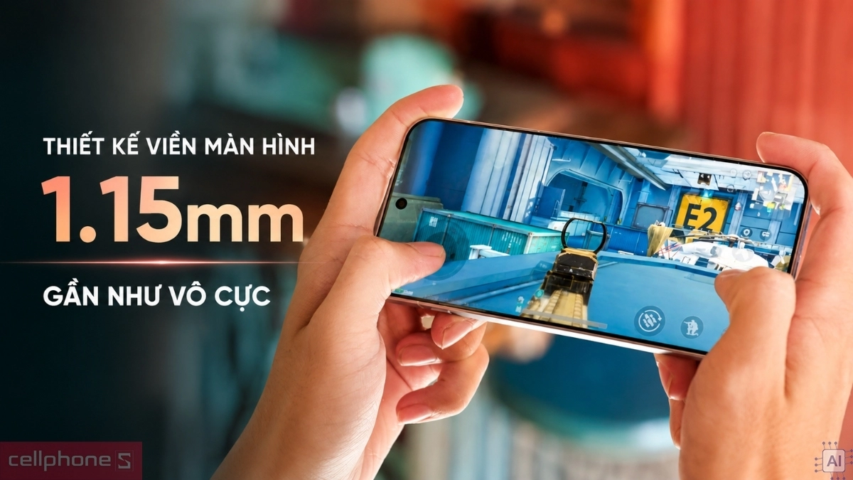 OPPO Find X9s nổi bật với thiết kế viền màn hình siêu mỏng