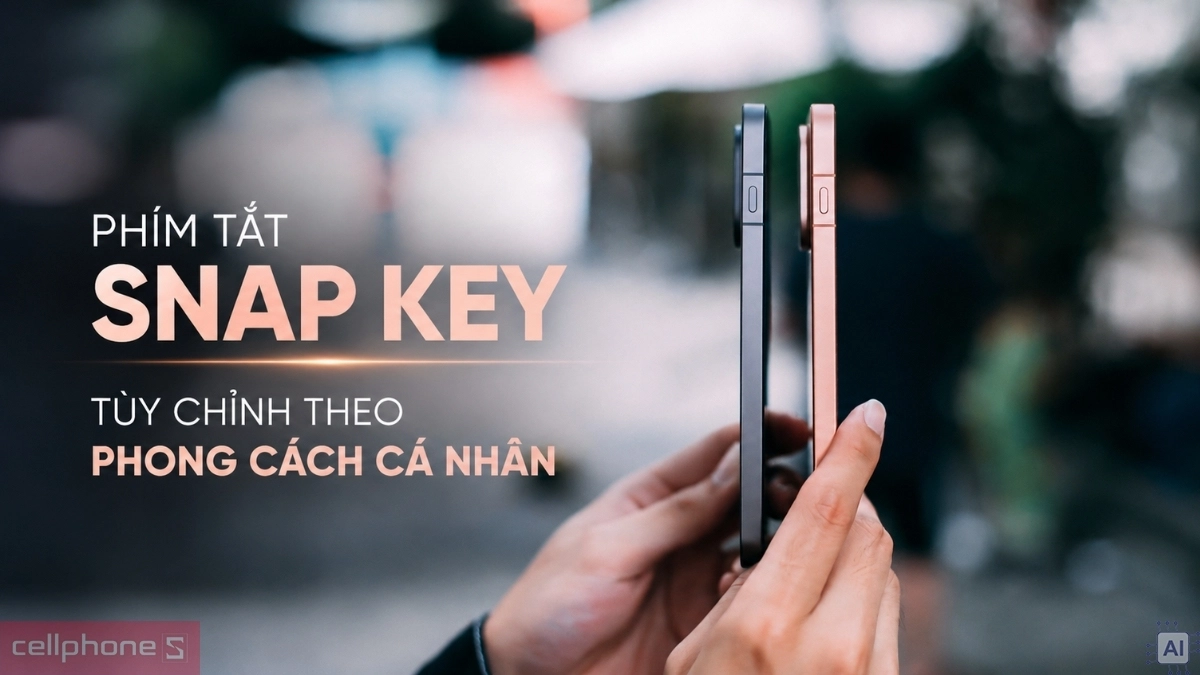 OPPO Find X9s tích hợp phím Snap Key tùy chỉnh tiện lợi 