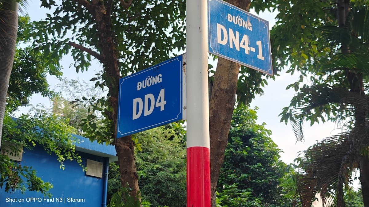 Hình chụp thực tế bằng camera OPPO Find N3