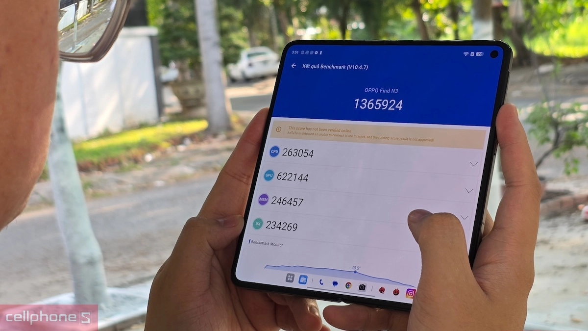 Hiệu năng OPPO Find N3