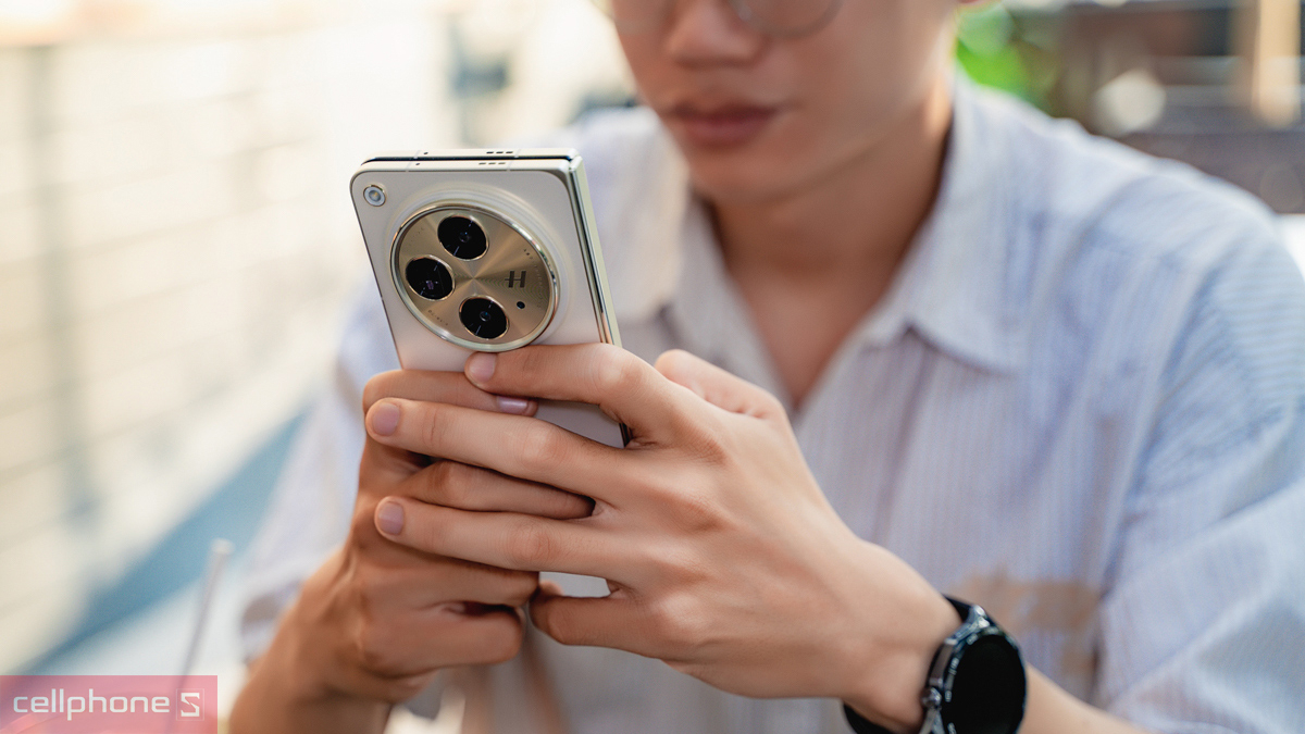 Ngoại hình của điện thoại Find N3