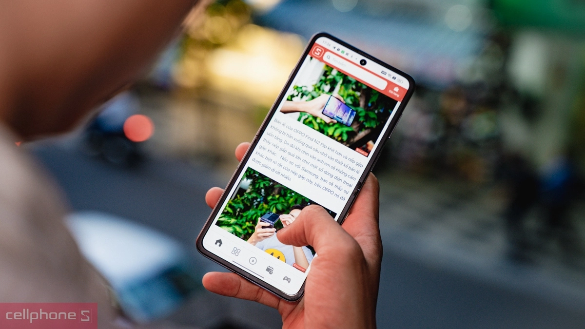 N3 Flip được trang bị chip MediaTek Dimensity 9200