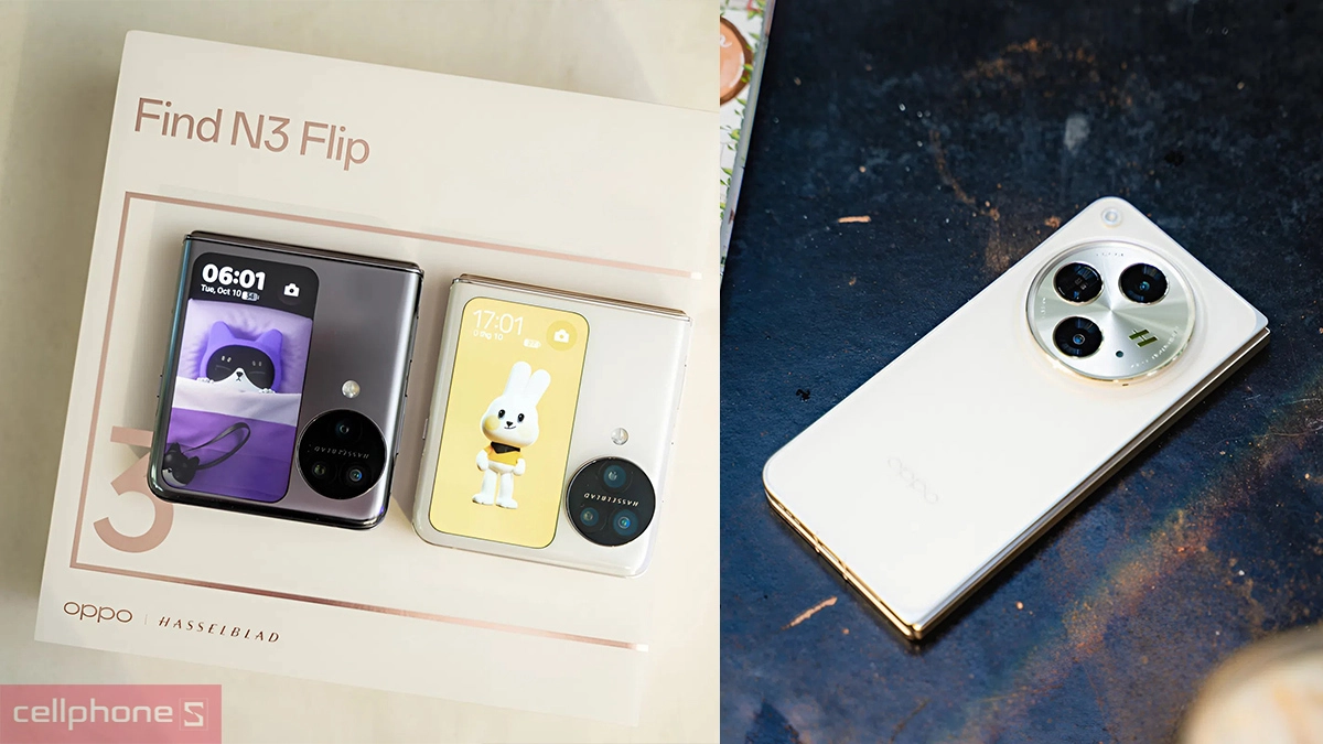 Bảng so sánh thông số kỹ thuật OPPO Find N3 và OPPO Find N3 Flip