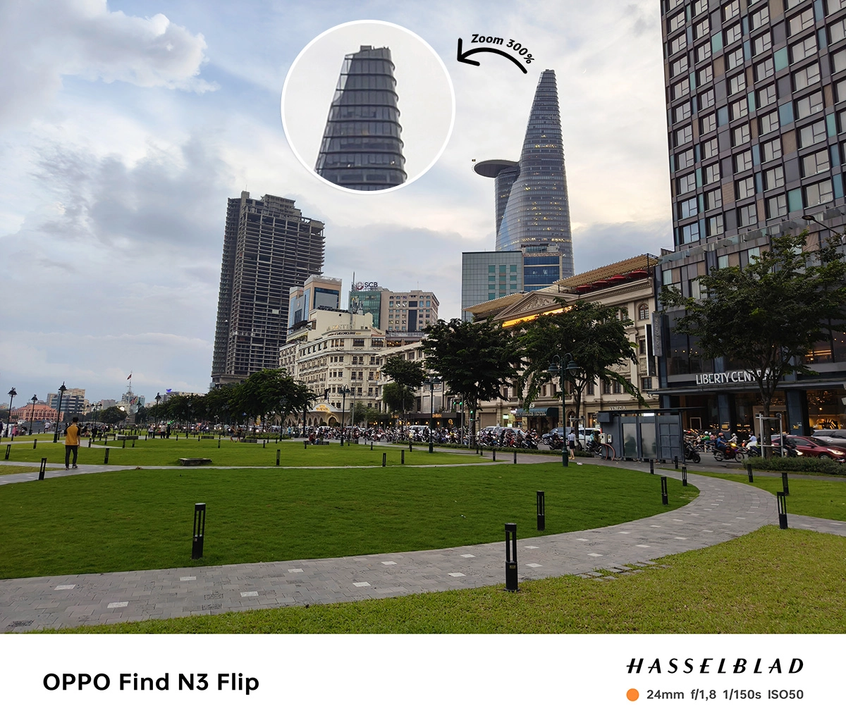 Hình chụp thực tế bằng camera OPPO Find N3 Flip