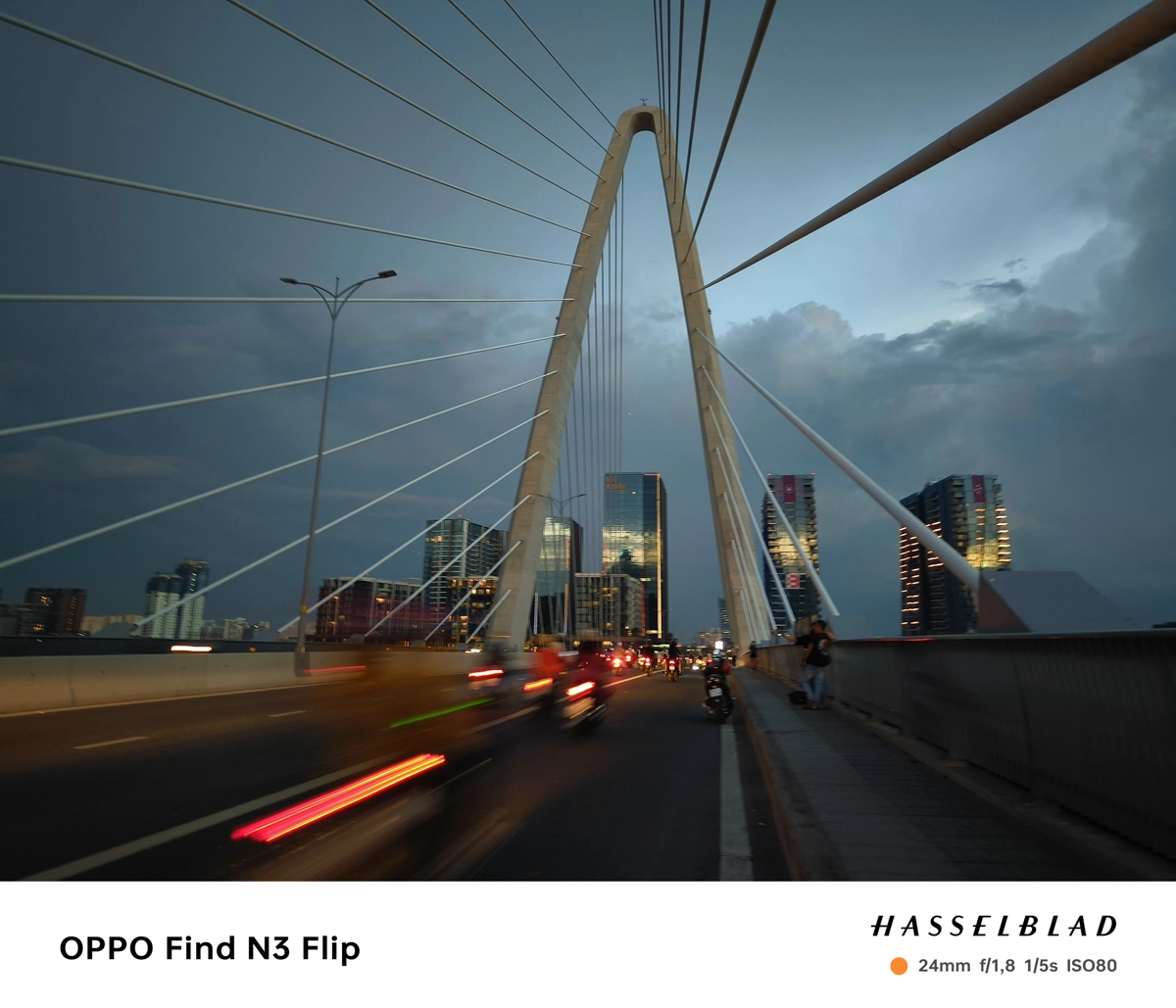 Hình chụp thực tế bằng camera OPPO Find N3 Flip