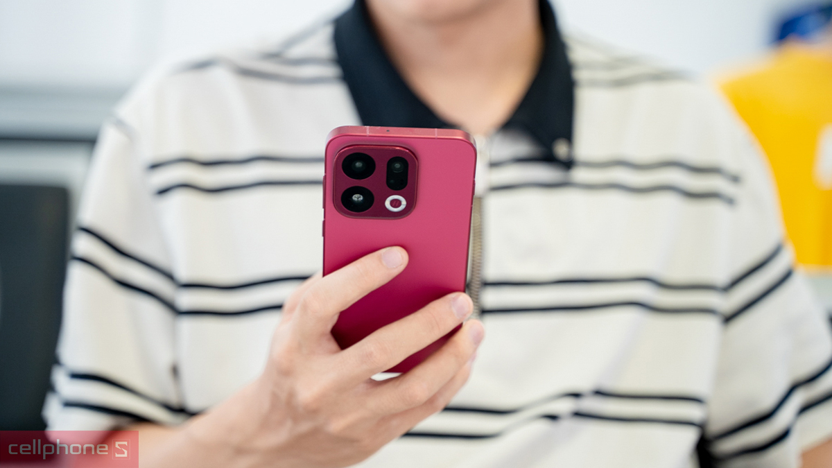 OPPO Find X được lựa chọn dựa trên nhu cầu sử dụng thực tế