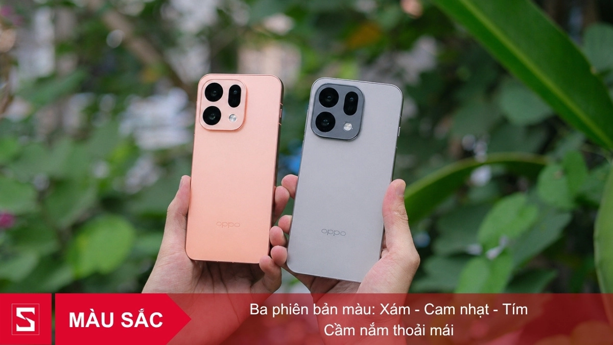 Các phiên bản màu sắc trên OPPO Find X9s và tích hợp phím Snap Key vật lý tiện lợi